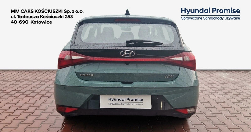 Hyundai i20 cena 75900 przebieg: 15911, rok produkcji 2023 z Andrychów małe 154